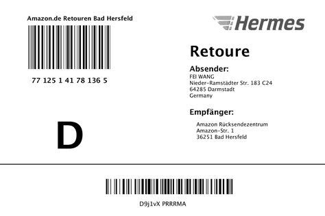 hermes hermes retour|Hermes return label.